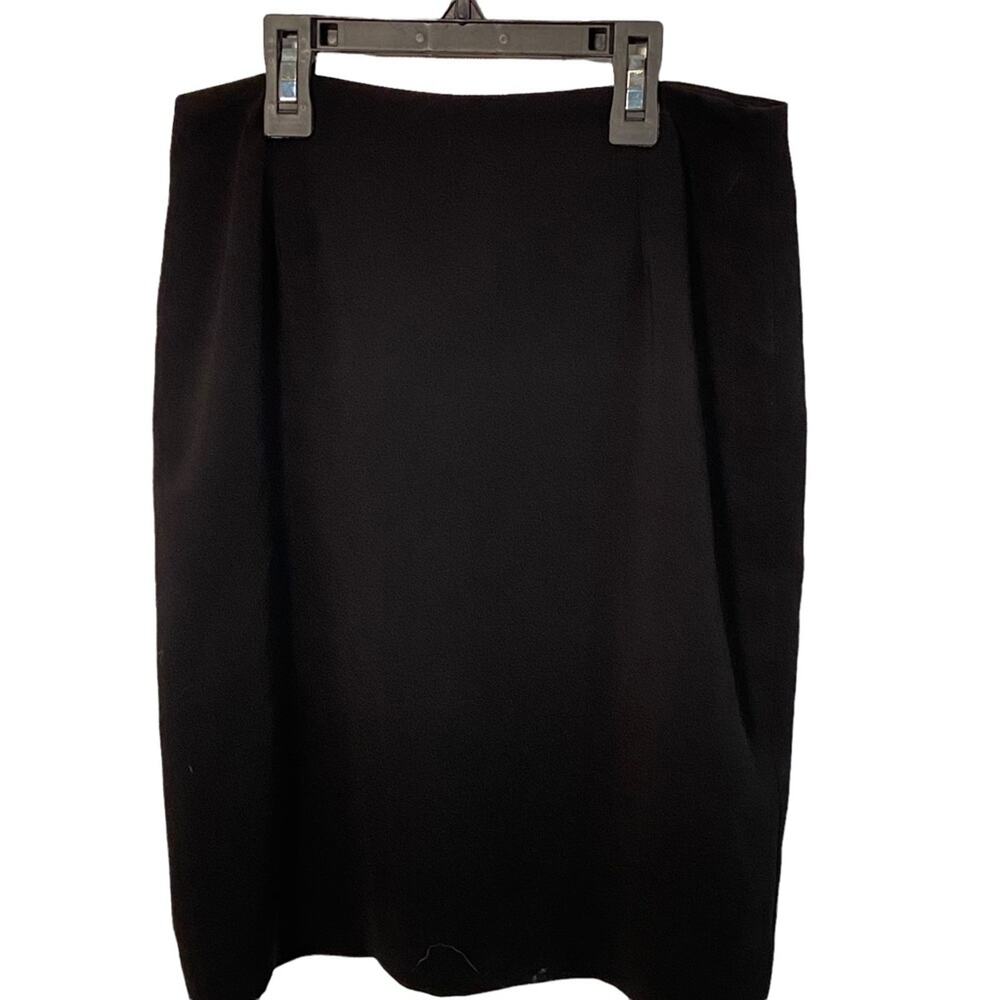 Hugo Buscati Skirt Womens Size 4 Classic black pencil gothic goth y2k academia